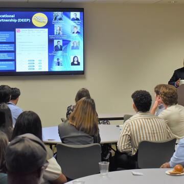 CSR Interns at Mission Edge Receptipn