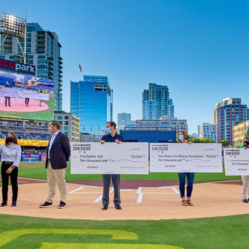 SDG&E Goes to Bat with Padres to Support Organizations Keeping San Diego Safe