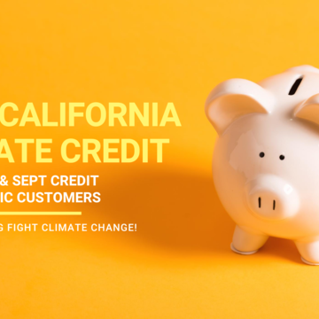 California Climate Credit to Offset August and September Bills for SDG&E Electric Customers by $32.28 Each in Credit