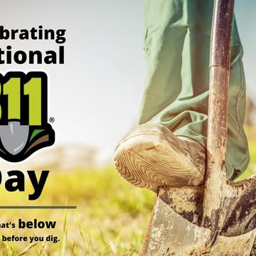 National 811 Day Reminds Everyone to Have Utilities Marked Before Digging 