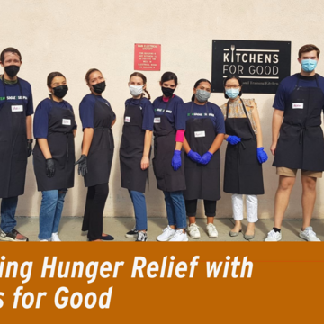Supporting Hunger Relief with Kitchens for Good 