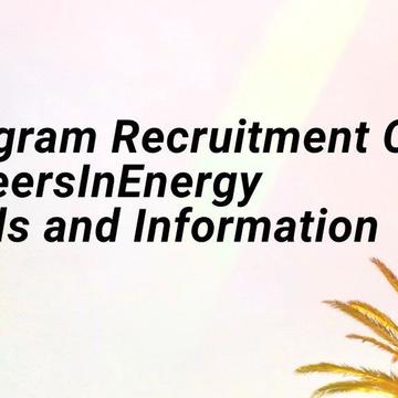 #CareersInEnergy Instagram Recruitment Chats: Details and Information