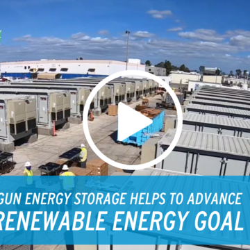 Top Gun Energy Storage Helps to Advance 100% Renewable Energy Goal