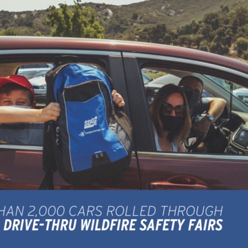 More than 2,000 Cars Rolled Through SDG&E’s Drive-Thru Wildfire Safety FairsMore than 2,000 Cars Rolled Through SDG&E’s Drive-Thru Wildfire Safety Fairs