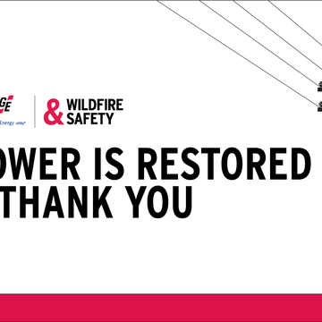 Power restored