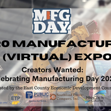 East County Celebrates Manufacturing Virtually