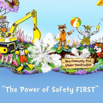 811 Dig Alert Rose Parade Float Design