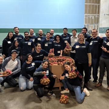 Sorting Food for Feeding San Diego