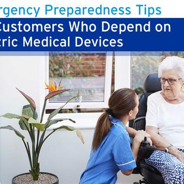 Image of elderly woman in wheel chair