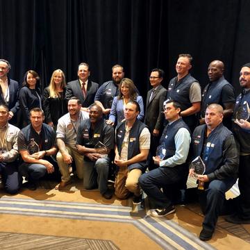 Northeast Street Repair Crew with SDG&E Executives