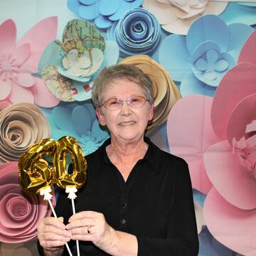 Fran Goble Celebrating 60 Years with SDG&E
