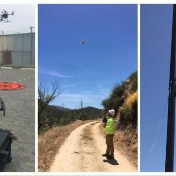 Drone Helps String Cable, Saving Hours of Work
