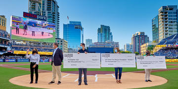 SDG&E Goes to Bat with Padres to Support Organizations Keeping San Diego Safe