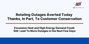 Outages averted