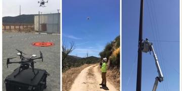 Drone Helps String Cable, Saving Hours of Work